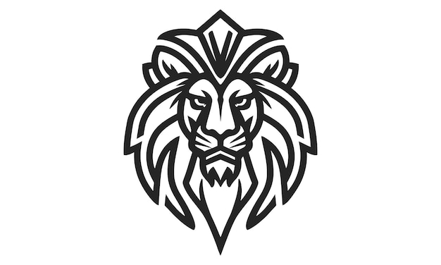 lion vector icon grafisch logo ontwerp