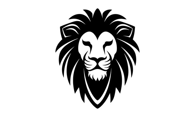 lion vector icon graphic logo art design