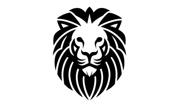 lion vector icon graphic logo design