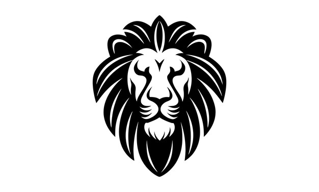 lion vector icon graphic logo design