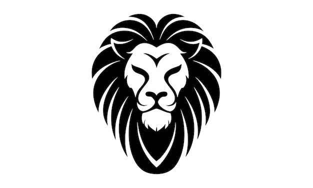 lion vector icon graphic logo design