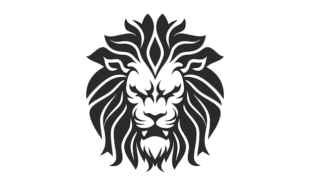 lion vector icon graphic logo design