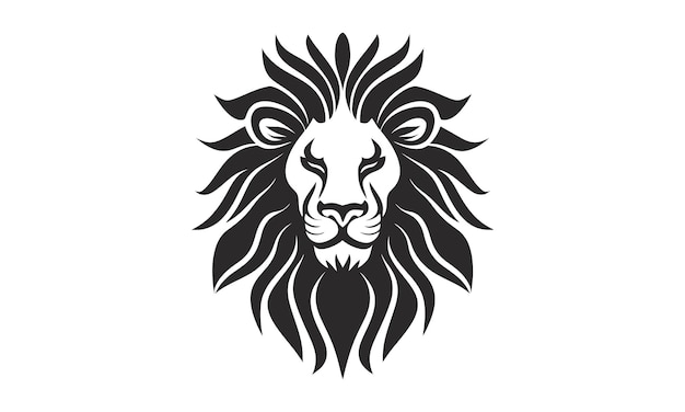 lion vector icon graphic logo design