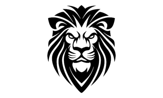 lion vector icon graphic logo design