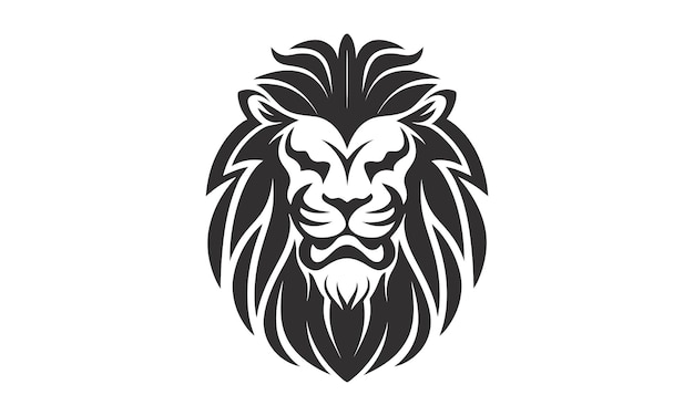 lion vector icon graphic logo design