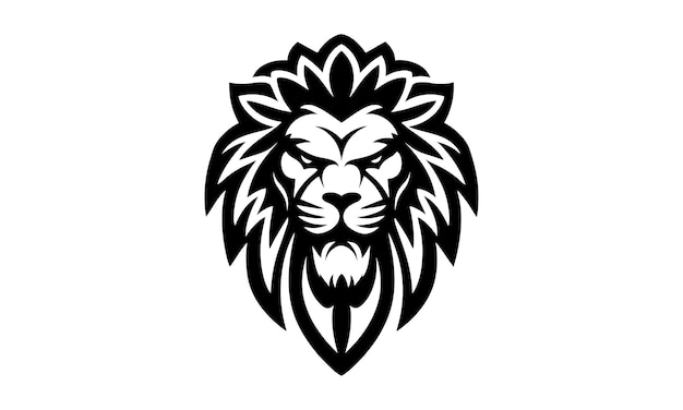 lion vector icon graphic logo design