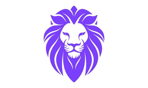 lion vector icon graphic logo design