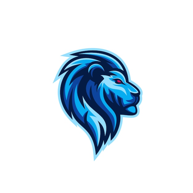 Lion vector logo awesome