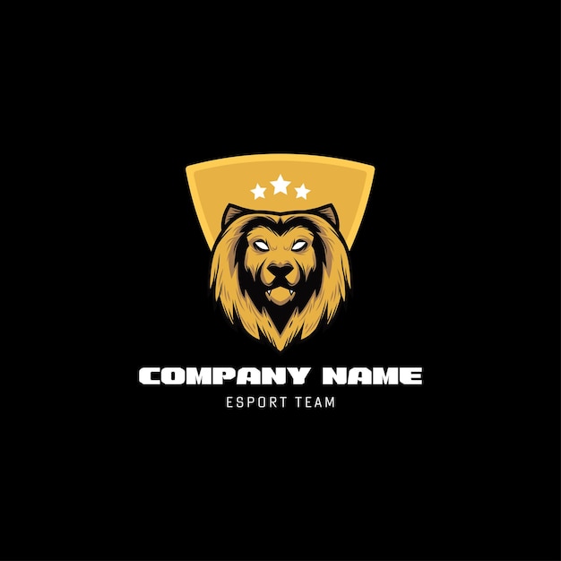 lion vector logo design