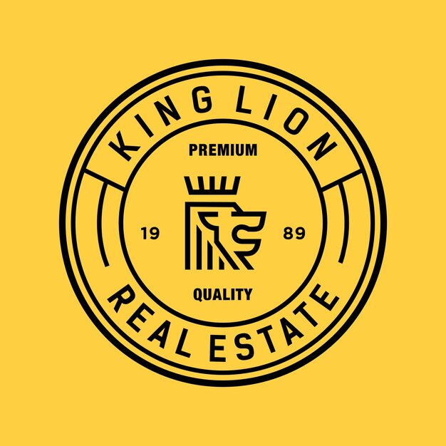  lion vector logo illustration