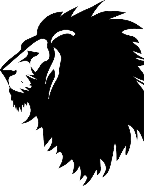 Lion vector silhouette 14