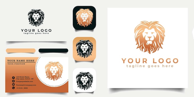 Lionhead_logo_template_and_business_card