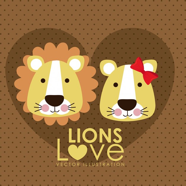 Vector lions design