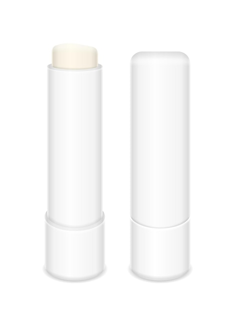 Vector lip balm stick