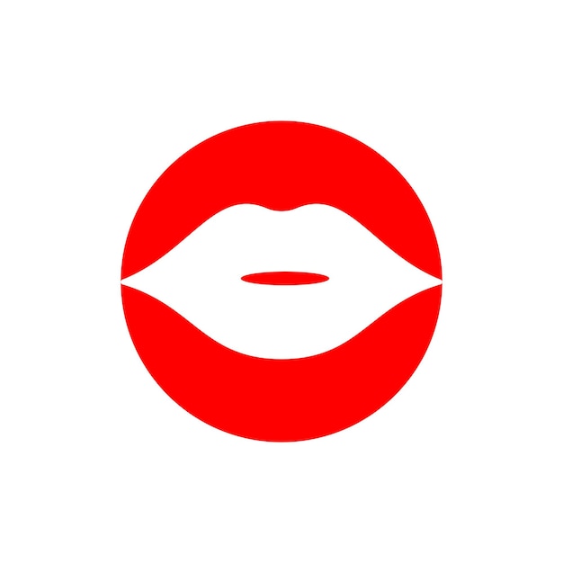 Lip logo vector