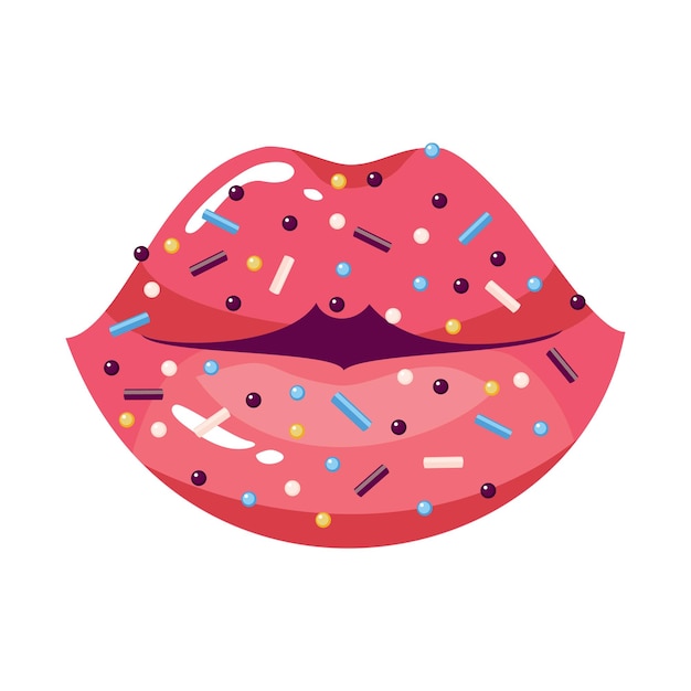 LIP MAKE-UP DONUT GLAZUUR