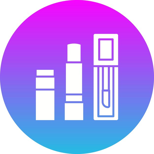 Vector lip makeup icon