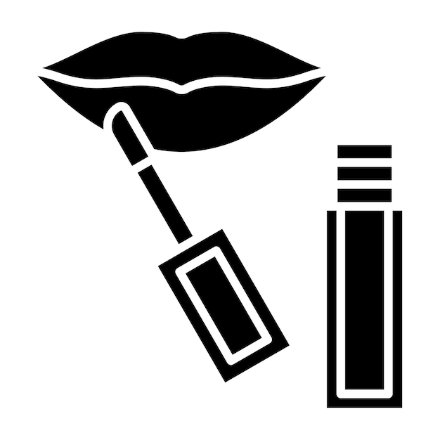 Vector lipgloss icon