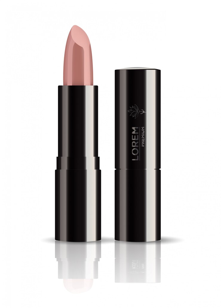 Lippenstift realistisch.