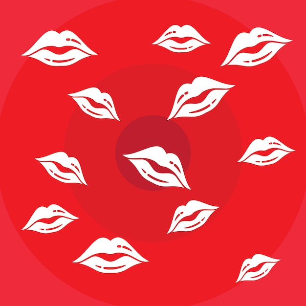 Lips background