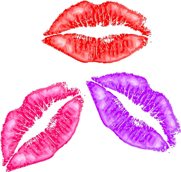 Lips print