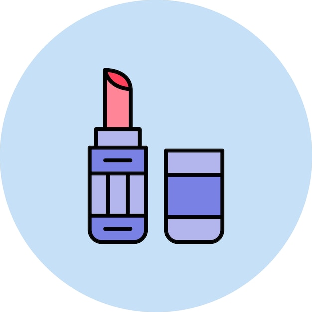 Lipstick icon vector image Can be used for Cosmetics