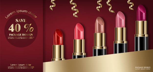 Lipstick sets banner