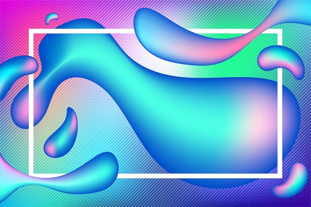 Liquid abstract background