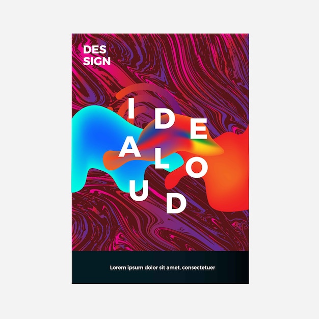 liquid abstract background