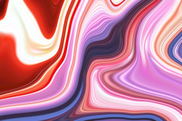 Liquid background Abstract 3d render futuristic background design modern illustration