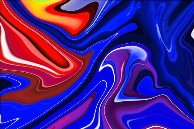 Liquid background, Abstract 3d render futuristic background design modern illustration