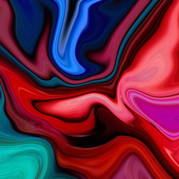 Жидкий фон, абстрактный 3d рендеринг футуристического дизайна фона современная иллюстрация