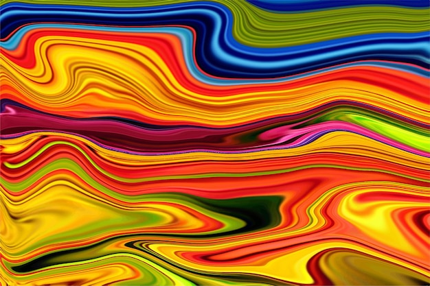 liquid background abstract line color fluid marble vector oil twist watercolor 3d digita