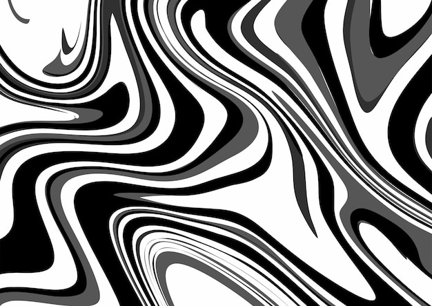 Vector liquid background with many colour pop art