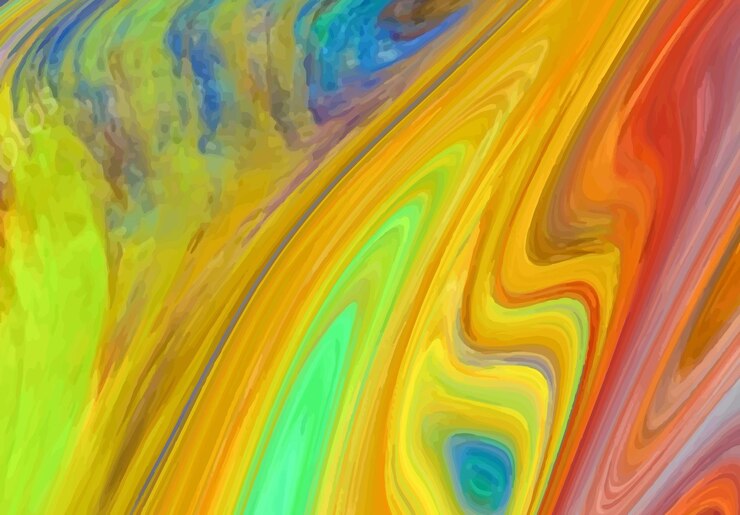 Vector liquid background