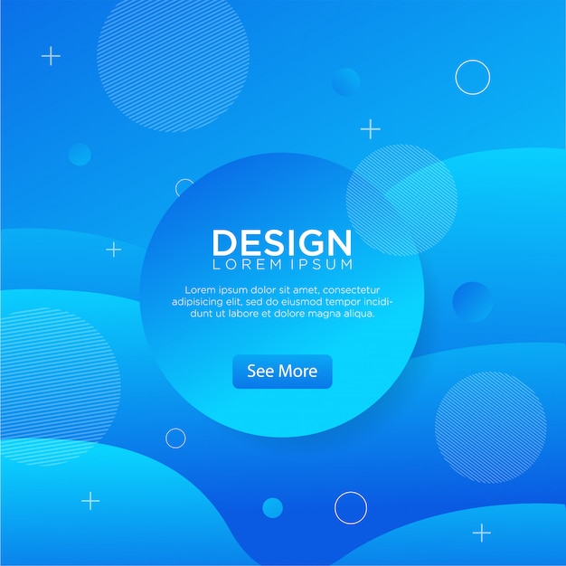 Liquid color background design fluid gradient shapes composition