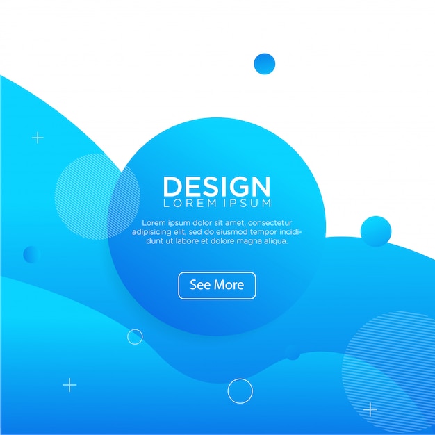 Liquid color background design fluid gradient shapes composition