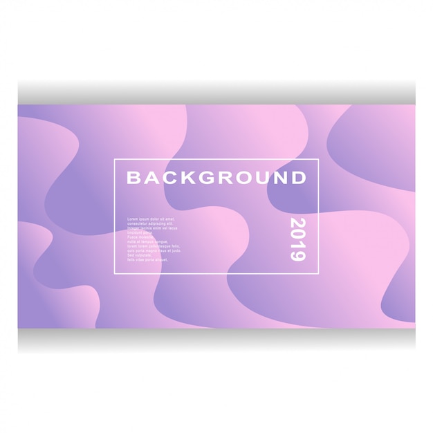 Liquid color background design. fluid gradient shapes composition