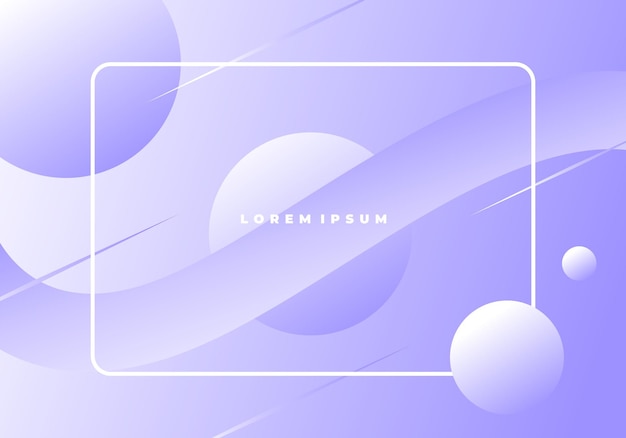 Liquid color background design Purple elements with fluid gradient Dynamic shapes composition