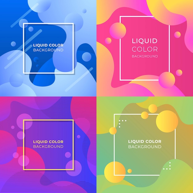 Liquid color background