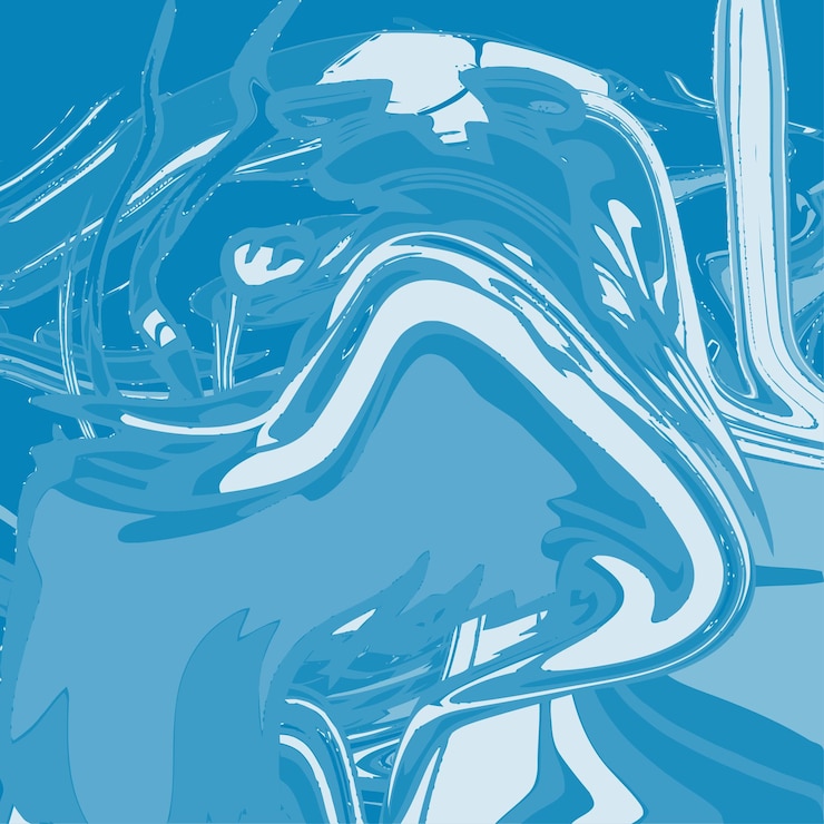 Vector liquid design illustration