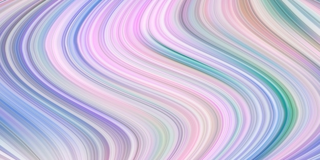Liquid dynamic gradient and Colorful bright swirl 3d shape