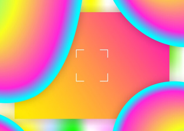 liquid fluid with dynamic elements and shapes landing page