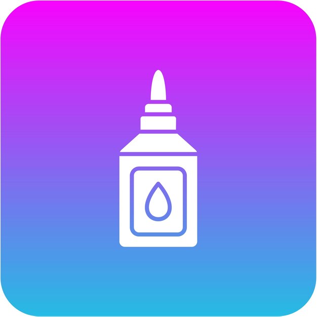 Vector liquid glue icon