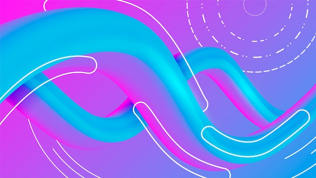 Liquid Gradient color Background