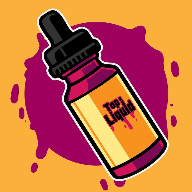 Vector liquid icon