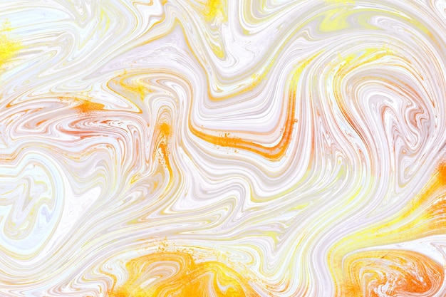 Vector liquid marble background with golden gloss texture