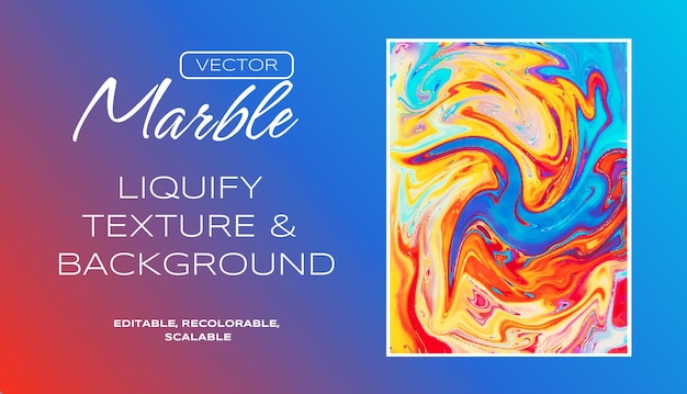 liquid marble background