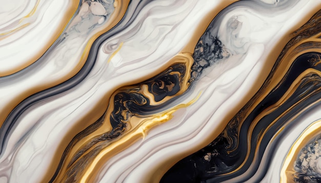 Liquid marble texture Fluid art abstract waves skin wall luxurious art ideas vector