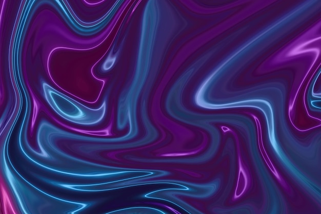 ベクトル 液体の大理石の織り目加工の背景波状のサイケデリックな背景水曜日のデザインのための抽象絵画
